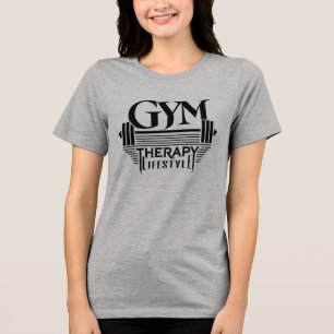 GYM Therapie Lifestyle Tri-Blend T-shirt