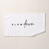 Gym Towel - Langzaam het naar beneden Handdoek (Handdoek)