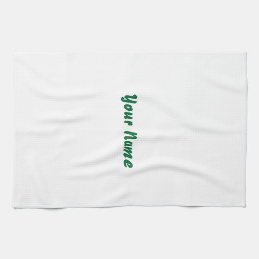 Gym Towel met Jouw naam Theedoek (Horizontaal)