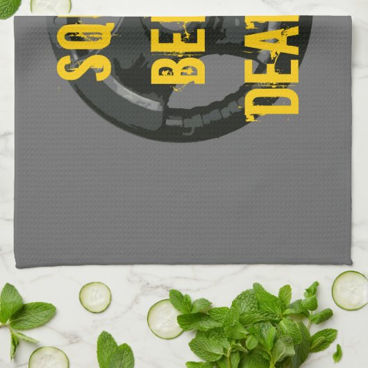 Gym Towel Squat Bench Deadlift Theedoek (Gevouwen)