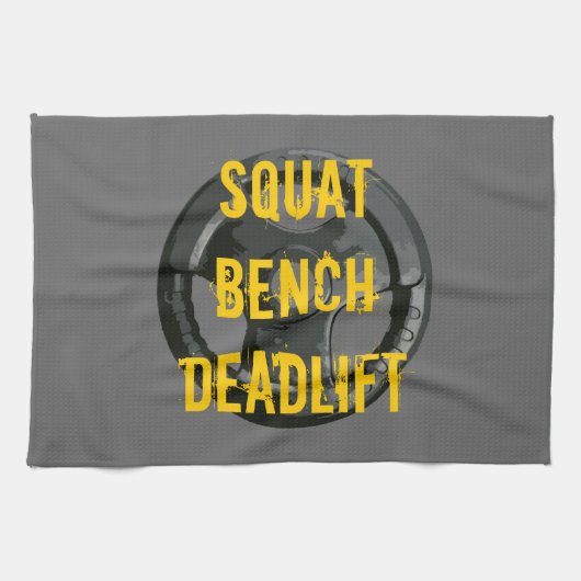 Gym Towel Squat Bench Deadlift Theedoek (Horizontaal)