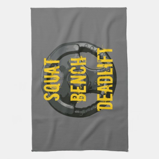 Gym Towel Squat Bench Deadlift Theedoek (Verticaal)