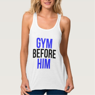 Gym voor Him Humor en Cool Workout Tanktop