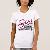 Gym vrouwen T-shirt grappig, Bodybuilder meisje ci
