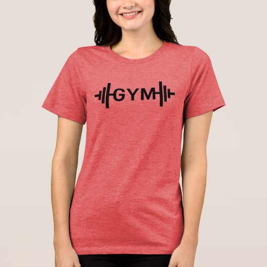 Gym Word Tshirt (Voorkant)