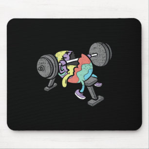 Gym Workout Easter Egg Hunting Funny Spring Mannen Muismat