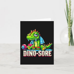 Gym workout en fitness kaart