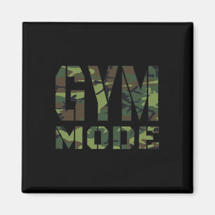 Gym Workout Fitness Bodybuilding Camouflage Weighl Magneet