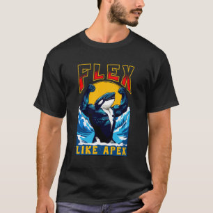 Gym Workout Fitness Orka Pun Mannen Vrouwen Grappi T-shirt