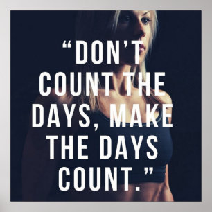 Gym Workout Motivatie Poster