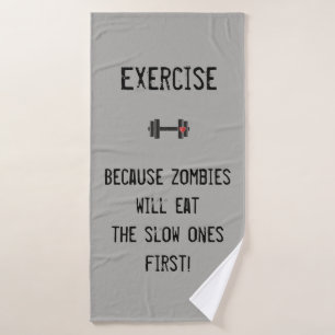 Gymhanddoek voor fitness verslaafd! badhanddoek