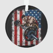 Gymnase de boucle de prédicateur de haltérophile (dos)