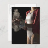 Gymnast 3 briefkaart (Voorkant / Achterkant)