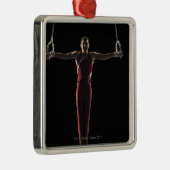 Gymnast 4 metalen ornament (Rechts)