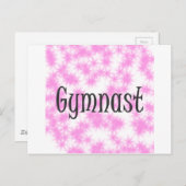 Gymnast Briefkaart (Voorkant / Achterkant)