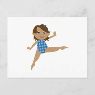 Gymnast Briefkaart