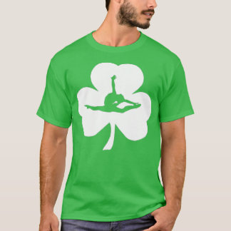 Gymnast Irish Shamrock Gymnastics St Patricks T-shirt