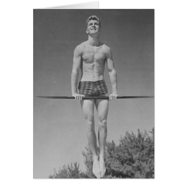  gymnast-kaart (Voorkant)