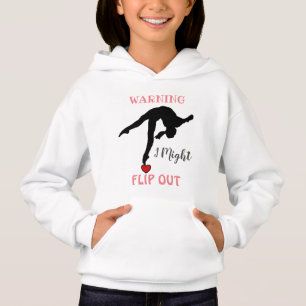 Gymnast meisje sweatshirt