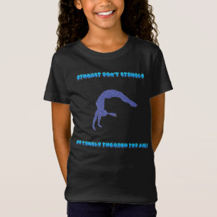 Gymnast niet struikelen, we tuimelen door de lucht t-shirt