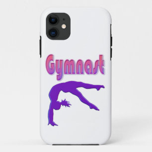 Gymnast Power Tumbling Paars Metallic iPhone 11 Hoesje