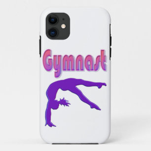 Gymnast Power Tumbling Paars Metallic iPhone 11 Hoesje