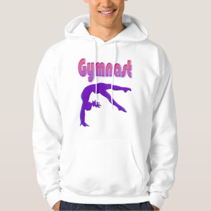 Gymnast Power Tumbling Paars Metallic Hoodie