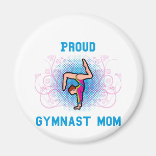 Gymnast Proud Mam Magneet