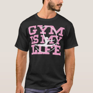 Gymnast Rhytmic gymnastiek Draaiende gymnastiek T-shirt