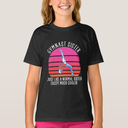Gymnast Sister T-shirt (Voorkant)