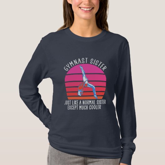 Gymnast Sister T-shirt (Voorkant)