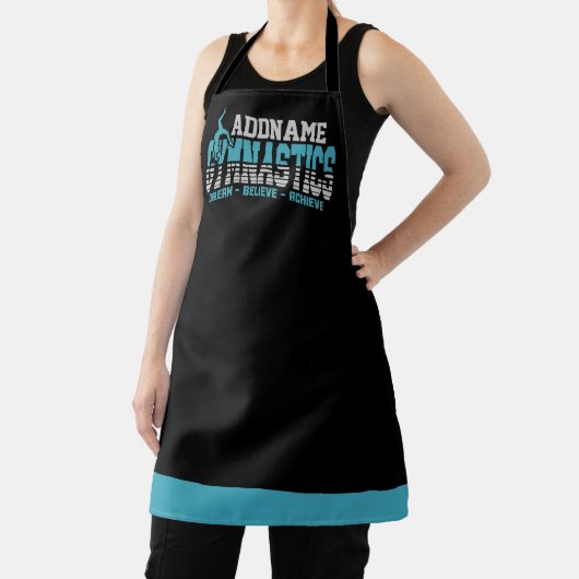 Gymnast VOEGT NAAM Gymnastiek Team Backbend Kickov Schort (Insitu)