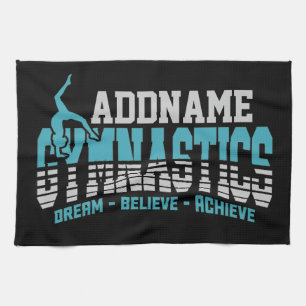 Gymnast VOEGT NAAM Gymnastiek Team Backbend Kickov Theedoek