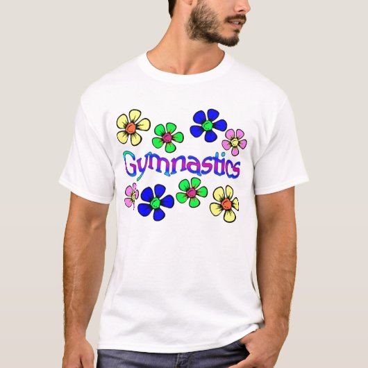 Gymnast voor ventilatorvermogen t-shirt (Voorkant)