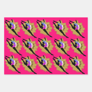 Gymnast Wrapping Paper