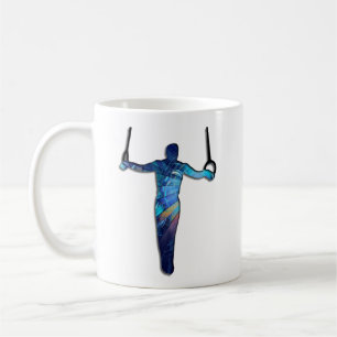 Gymnaste Man Anneaux Duo Koffiemok