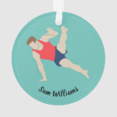 Gymnaste masculin (dos)