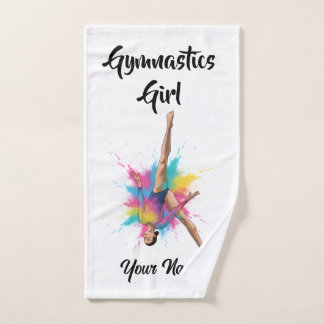 Gymnaste Personnalisée - Serviette