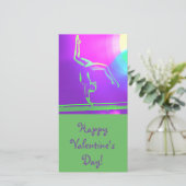 Gymnaste Valentine's Day carte photo (Debout devant)