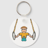 Gymnastic Rings Sleutelhanger (Voorkant)