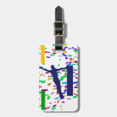 GYMNASTICA BAGAGELABEL (Voorkant verticaal)