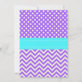 Gymnastics Birthday Invitation Kaart (Achterkant)