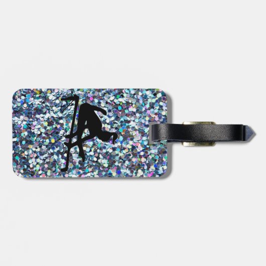 GYMNASTICS BLING Bagagelabel voor Reizen (Achterkant horizontaal)