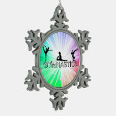 GYMNASTICS "BRIGHT LIGHTS" SNOWFLAKE TREE ORNAMENT (Links)
