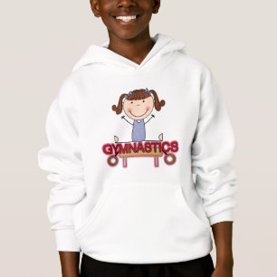 GYMNASTICS - Brunette Girl Splits Tshirts and Gift