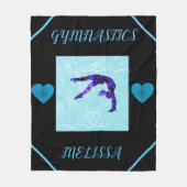 GYMNASTICS couverture personnalisée. (Devant)