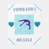 GYMNASTICS couverture personnalisée. (Devant)