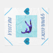 GYMNASTICS couverture personnalisée. (Devant (Horizontal))