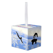 Gymnastics Cube Ornament (Achter hoekig)