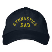 GYMNASTICS DAD Casquette brodé (Devant)